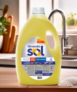 DETERGENTE 5 LITRO LIQUIDO NEUTRO GIRANDO SOL 208