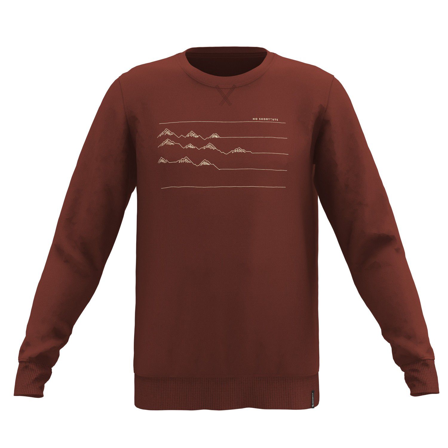10 CASUAL DYE L/SL ROJO RUST SUDADERA SCOTT CASUAL 2811516861 - Image 3