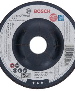 Disco de Desbaste Standard 115x6x22.23mm para Metal BOSCH 2608.619.743-000
