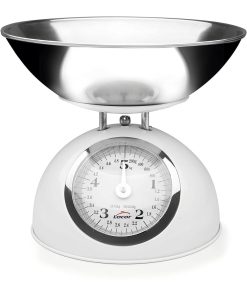Lacor – 61714 – Báscula Cocina Retro de Acero 5kg
