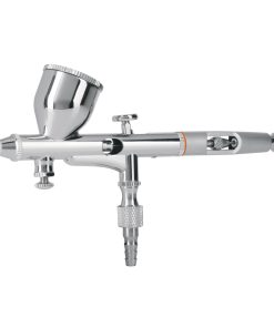 Pistola aerográfica de gravedad con vaso fijo, Truper AERO-35 16020