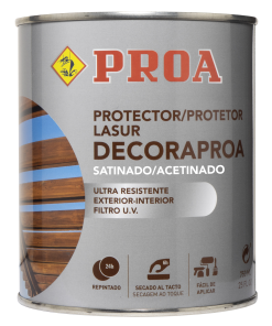 Lasur Protector para Madera Exterior e Interior Decoraproa Satinado