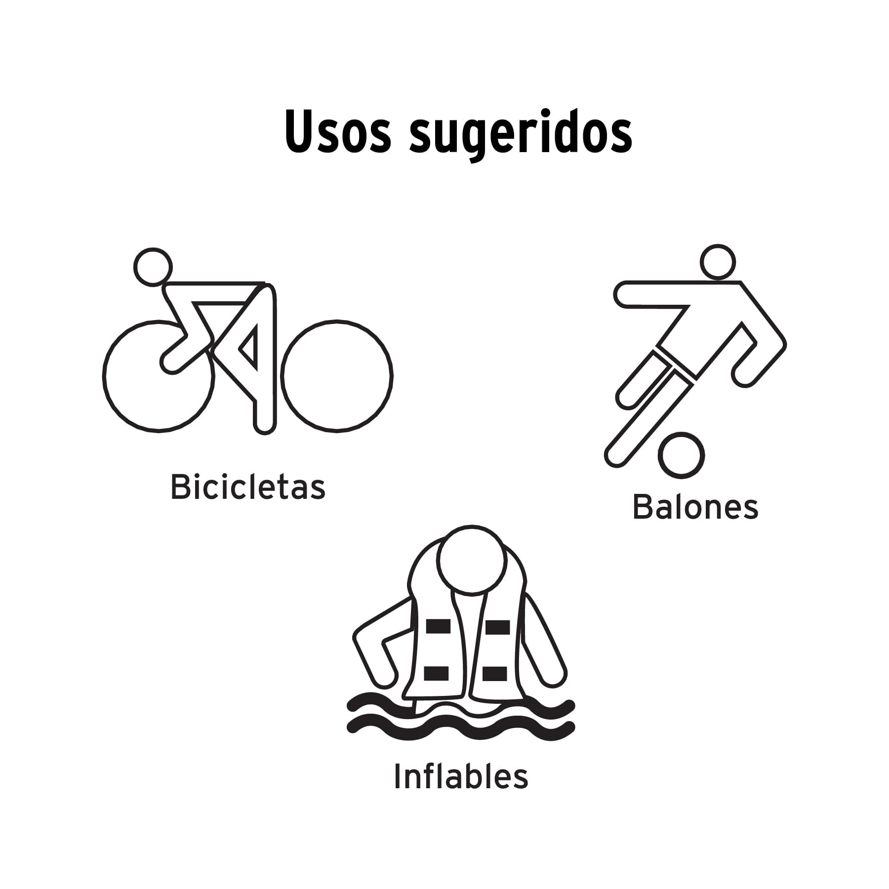 Mini bomba manual para bicicleta, 60 PSI, Truper BOM-MI 13790 - Image 3