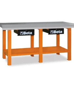 Banco de trabajo con encimera de chapa C56