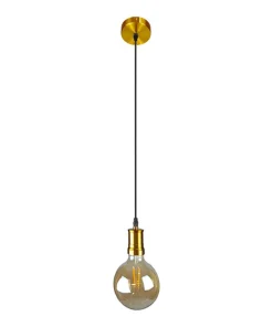 LAMPARA COLGANTE LED E27 C1-E27-BRONCE CONALUX