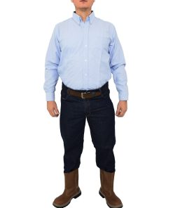 CAMISA OXFORD M/LARGA HOMBRE AZUL BOSTER