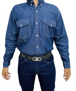 CAMISA INDIGO M/LARGA HOMBRE BOSTER