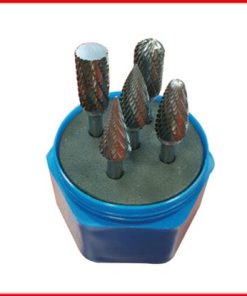 Juego 5 Fresas Rotativas en Metal Duro