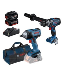 Kit Bosch: Taladro GSB 18V-150 C + Atornillador Impacto GDS 18V-300 Bosch