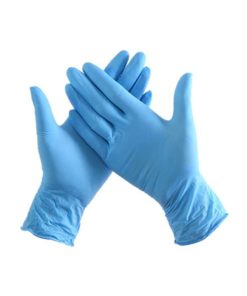 Guantes de nitrilo azules (Caja 100 unid.)