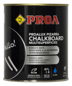 Pizarras Esmalte Agua