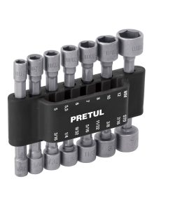 Juego de 14 dados para taladro, Pretul PUNCA-14 12844