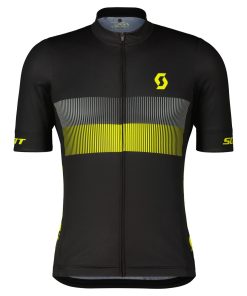 RC TEAM 10 SS NEGRO / AMARILLO MAILLOT MANGA CORTA SCOTT 403129