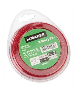 Alambre de nylon trenzado 2 mm 15 m 90431
