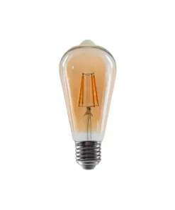 Lampara Led Vintage St64 8W Golden E27 Luz Calida