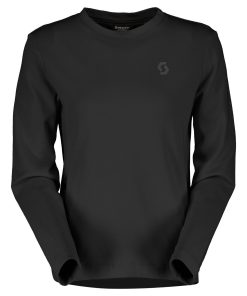 WS TECH CREWNECK NEGRA SUDADERA CHICA SCOTT CASUAL 403295