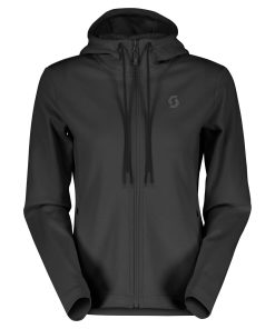 WS TECH ZIP NEGRA CHAQUETA / SUDADERA CHICA SCOTT CASUAL 403291