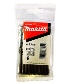 Broca para Metal HSS-G (10 Unid) 5.5 x 93 mm Makita D-06395