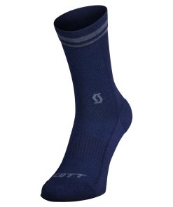 CALCETIN MERINO CREW AZUL DARK / AZUL METAL SCOTT 409478