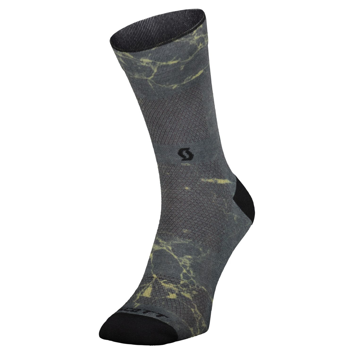 CALCETIN TRAIL VERTIC CREW GRIS / VERDE MUD SCOTT 289486 - Image 2