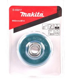 Cepillo Copa de Alambre Rizado M14 60 x 0.5mm Makita D-55217