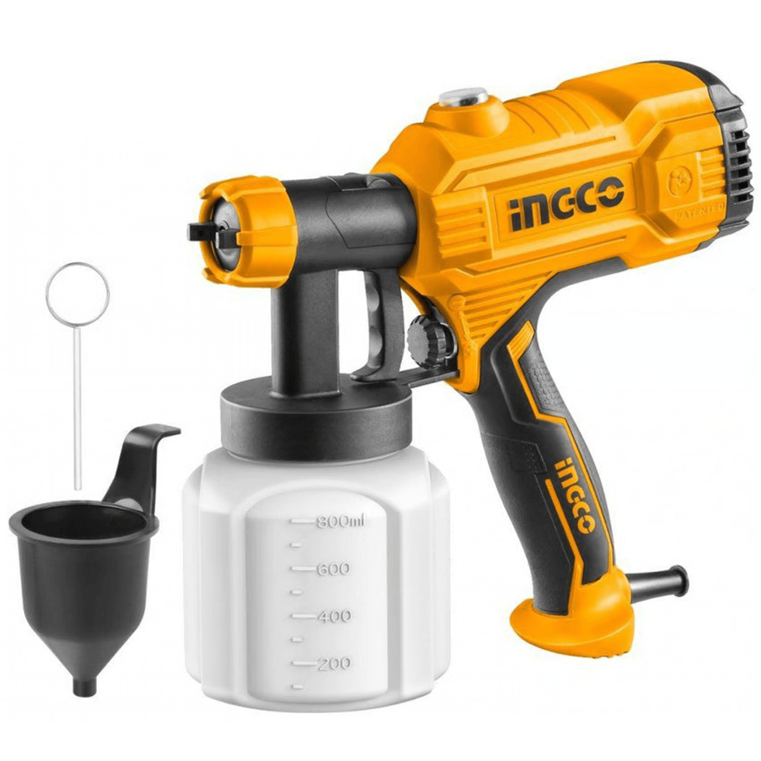 PISTOLA DE PINTAR 450W ELÉCTRICA CCOMPRESORA 800ML INGCO SPG3508