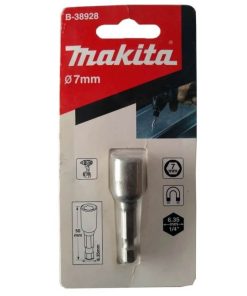 Dado magnetico 7mm x 50mm 1unid VASTAGO 1/4″ Makita B-38928