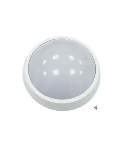 APLIQUE LED EXTERIOR REDONDO 20W IP64 4000K BLANCO CON SENSOR LEX20001SEN ALVERLAMP