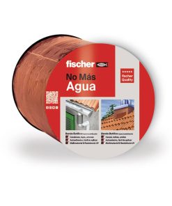 Fischer –  Cinta butílica color terracota 10 cm x 10 m