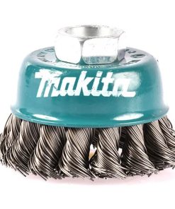 Grata copa 3″ pelo 0.5mm Trenzado rosca M14-Caja Carton Makita D-24131