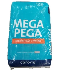 MEGAPEGA CERAMICO CORONA x 25Kg. GRIS