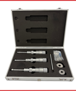 Juego micrómetros interiores de 3 puntas