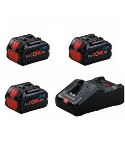PowerSet 3xBatería Bosch ProCORE18V 8.0 Ah + GAL 18V-160 C