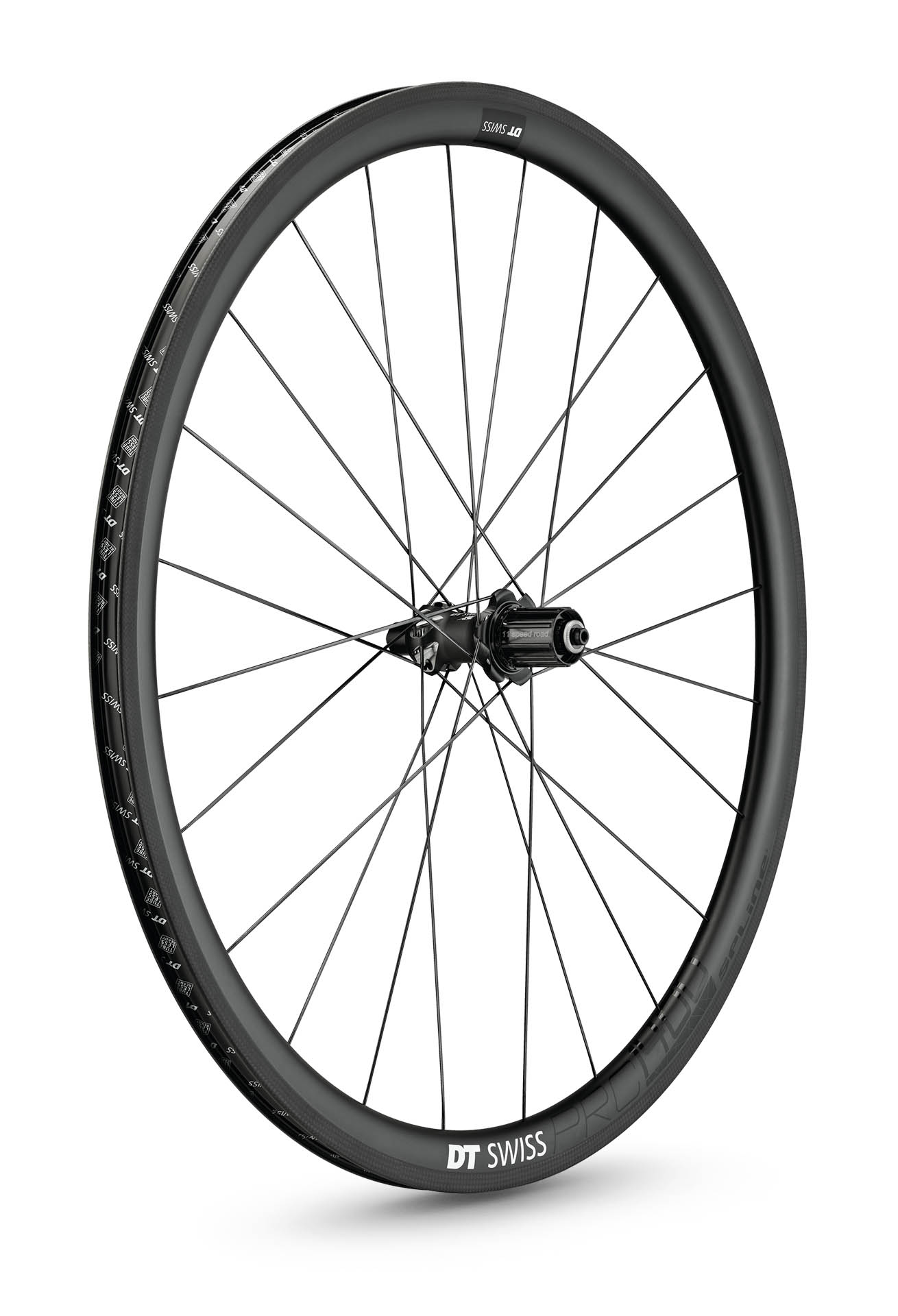 PRC 1400 DB35 700c (29″) 18mm (Freno Zapata) SPLINE CARBON PERFIL 35mm RUEDAS ROAD DT SWISS