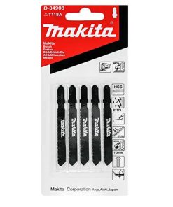 Sierra caladora para inox 2″ T118A x5unid Corte recto 1-3mm economico Makita D-34908