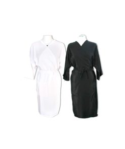Bifull Bata Clienta Negra Seda Talla ÚNica Wrap Silk Black Mod. 20030