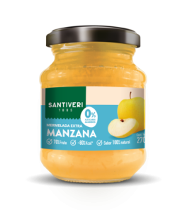 MERMELADA MANZANA 0% AZUCARES AÑADIDOS 270G SANTIVERI