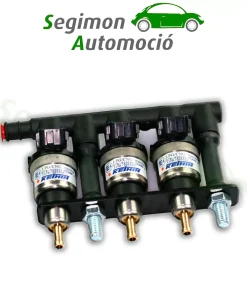Keihin KN8 Rampa de inyección de 3 cilindros (32cc – 100cc)