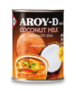 LECHE DE COCO AROY-D, LATA 400 ML – PACK 6 UNIDADES