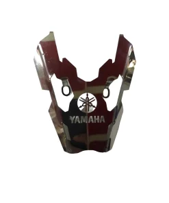 Emblema Frontal Delantero Acero Inoxidable Yamaha Crypton 2 Crypton 115