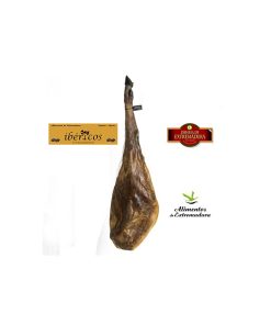 Jamón Ibérico de Bellota con Denominación de Origen Dehesa de Extremadura. – Peso 7,50 a 8,00 Kg.