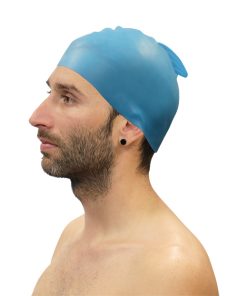 GORRO NATACIÓN SILICONA CON ALETA SOFTEE