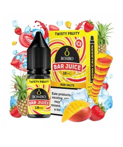 BOMBO BAR JUICE SALTS TWISTY FRUITY 10MG 10ML